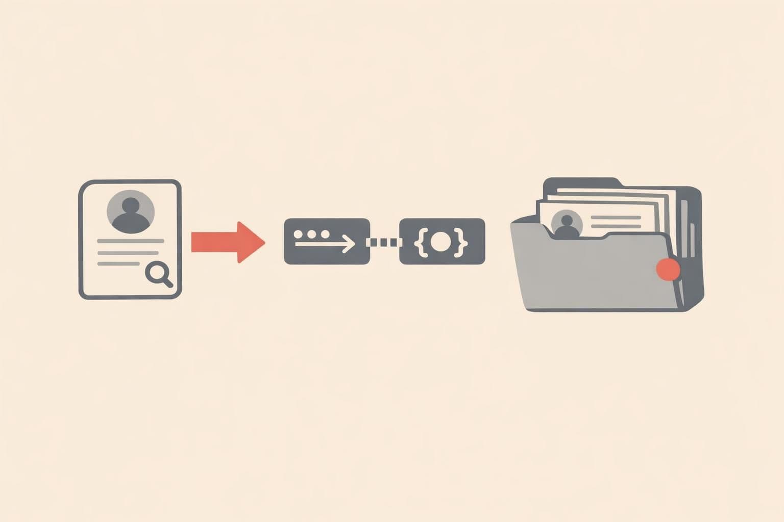 A record request connected to a case folder